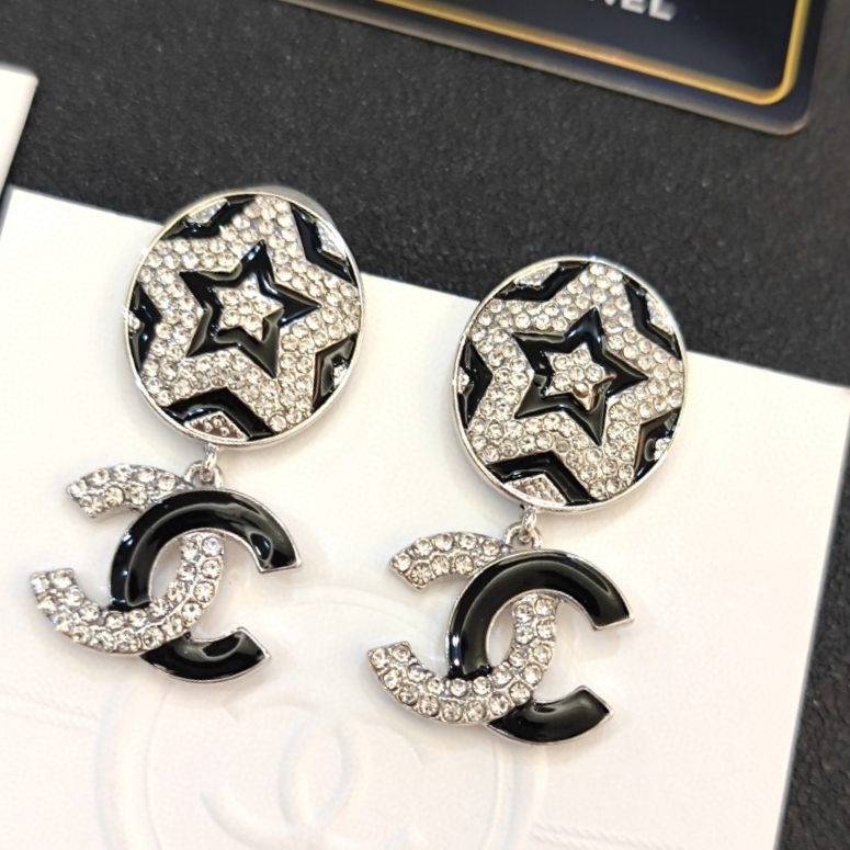 Ch*el earrings